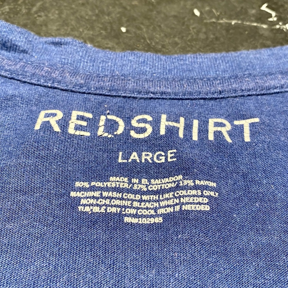 DePaul University V-Neck Tee in Blue - Picture 4 of 4
